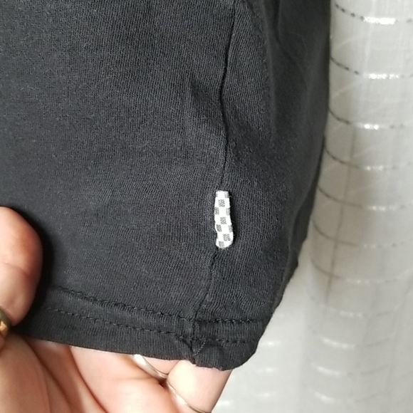 Y2k Vans Christmas Sweater Graphic Baby Tee SzXL - Picture 2 of 6